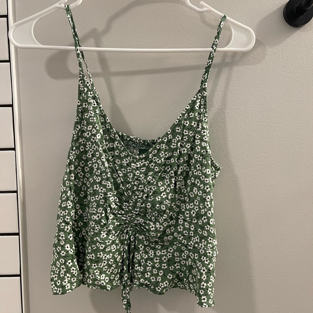 Wild Fable Green Floral Camisole